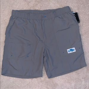 Realtree Fishing Performance Shorts, Gray, Size XXL